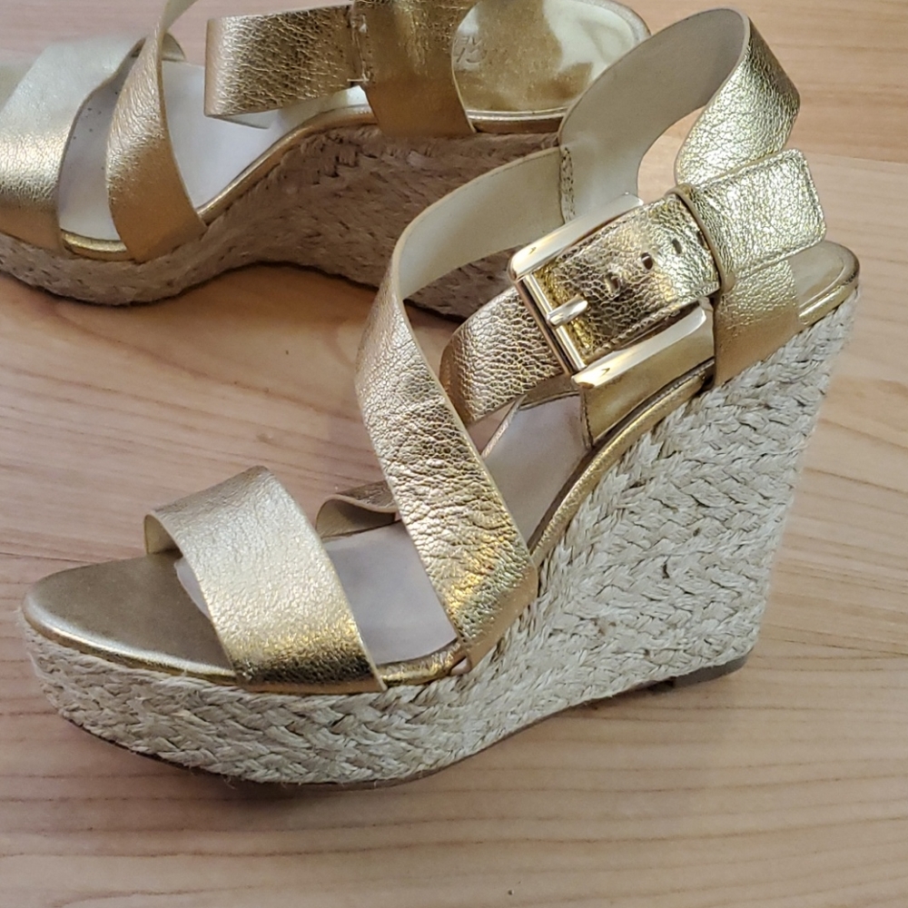 Michael Kors Giovanna Espadrilles Wedge Heels